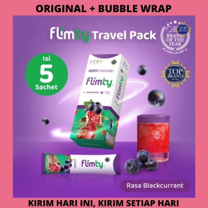 

Flimty Fiber (5 Sachet) Travel Pack Pelangsing Flymty Flymti Plimty Flmty Fmty Flimti Flimtea