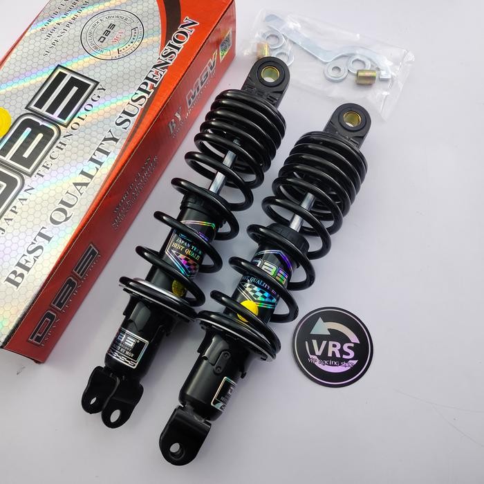 shock belakang Nouvo Aerox nmax new uk-280 shock DBS-8889 top-series - full black