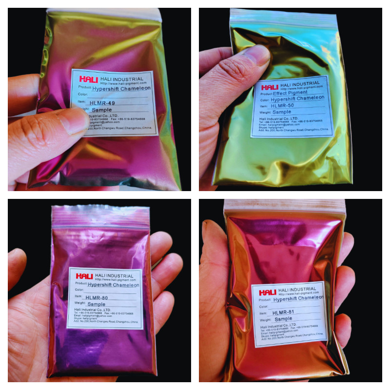 

Intense Chrome Coloring Super Chameleon Automotive Paint Pigment powder Hypershift Chrome pearl Pigment