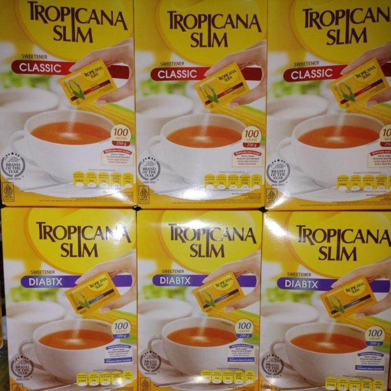 

TROPICANA SLIM SWEETENER /pengganti gula/bantu cegah konsumsi gula berlebih - ARM