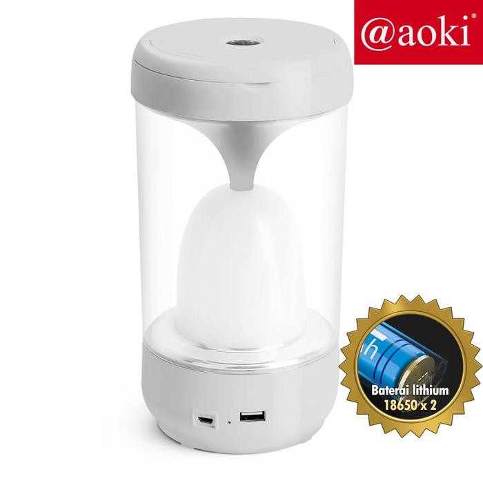 Hot Produk AOKI Lampu darurat baterai lithium power bank 40SMD 40JAM USB Terbaik dan Terlaris