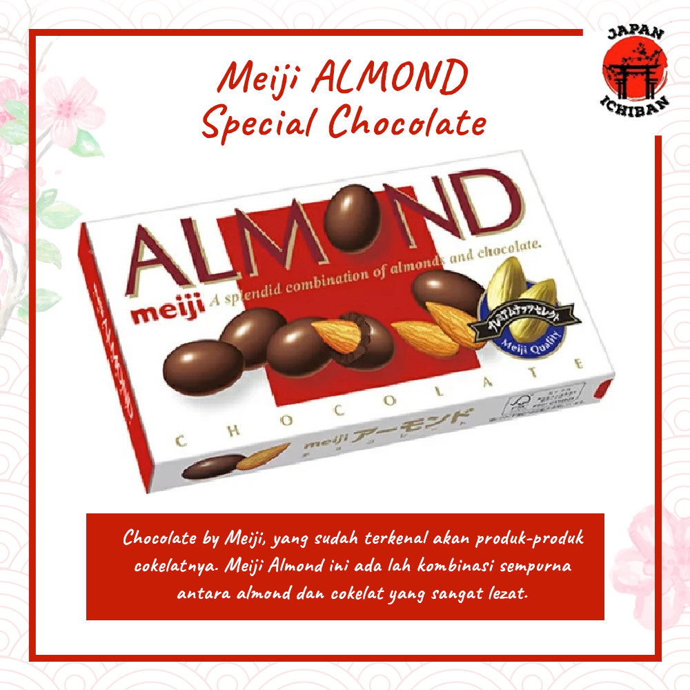 

Meiji Chocolate Special - Meiji Almond Meiji Macadamia Cokelat Kacang Original Japan
