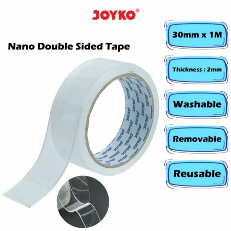 

Joyko Nano Double Sided Tape NDST-1 / Double Tape