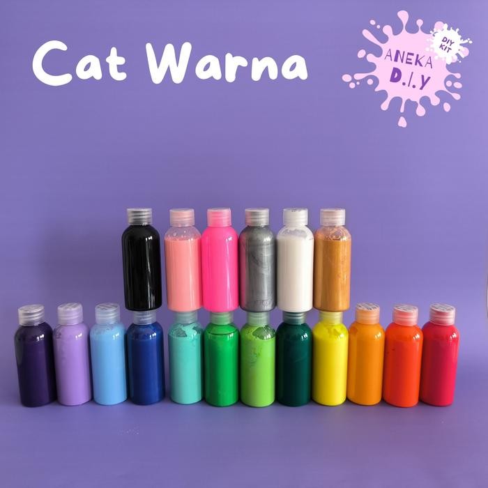 

Cat rna Beruang Lucu Bearick Dengan Cairan Cat Lukisan Dekoratif - Hitam