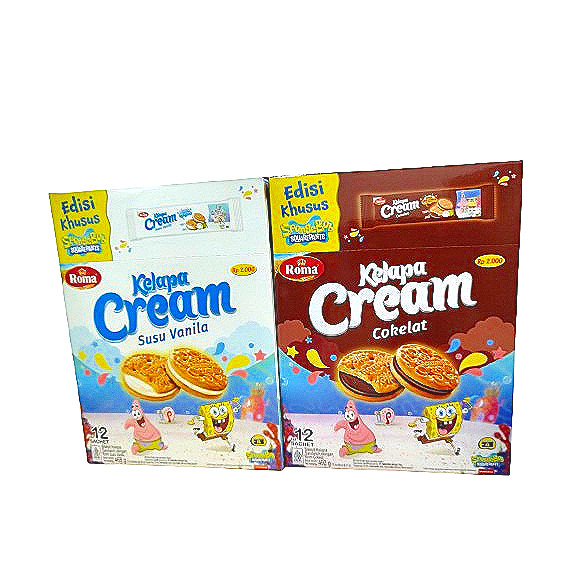 

ROMA KELAPA CREAM BOX ISI 12 PCS @RIZKY