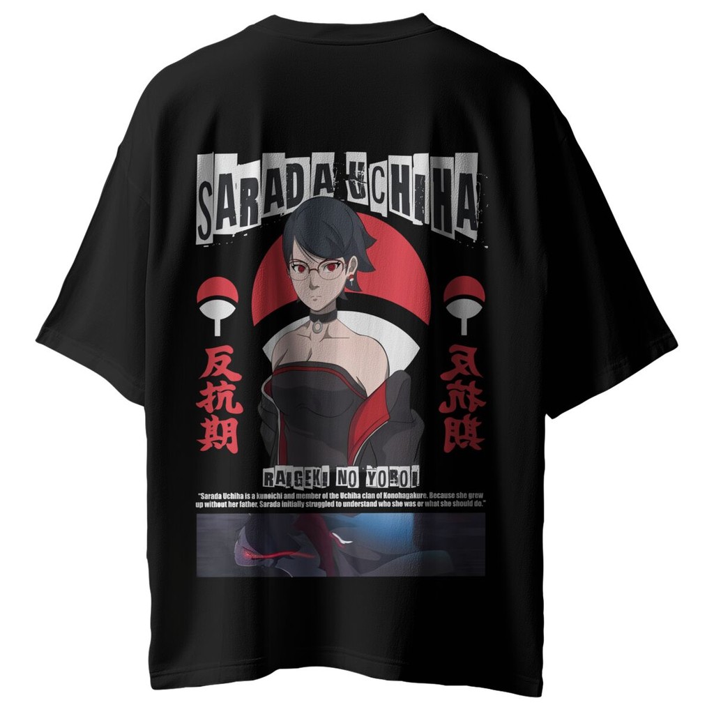 Kaos Anime SARADA UCHIHA BORUTO NEXT GENERATION 07BNG