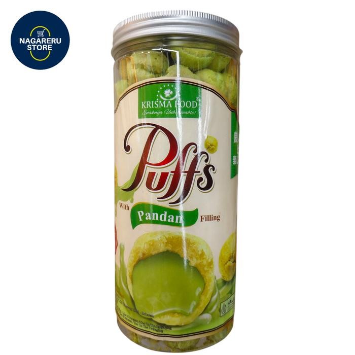 

Krisma food puffs with pandan filling 300gr