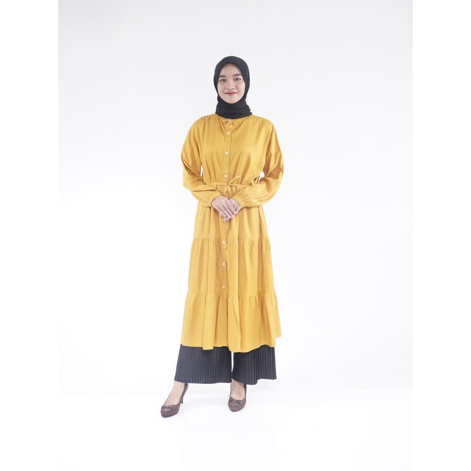 Long tunik rayon premium polos / long tunik katun / pakaian muslimah
