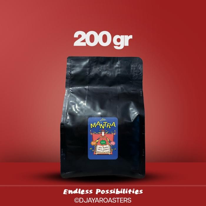 

Mantra Arabica Blend - Made for Specialty Coffee Bar - 200 gram, Biji Utuh