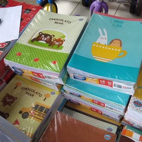 

buku tulis sinar dunia SIDU 58 lembar 38 lembar 1 pak isi 10 buku - sidu 38 lembar, 1 pak isi 10 pcs buku