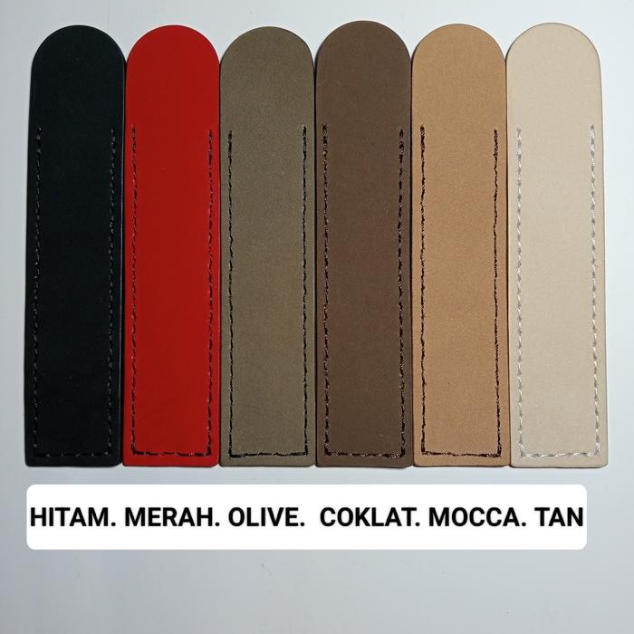 

PEN HOLDER, SARUNG PEN, STYLUS HOLDER NUBUCK - HITAM.