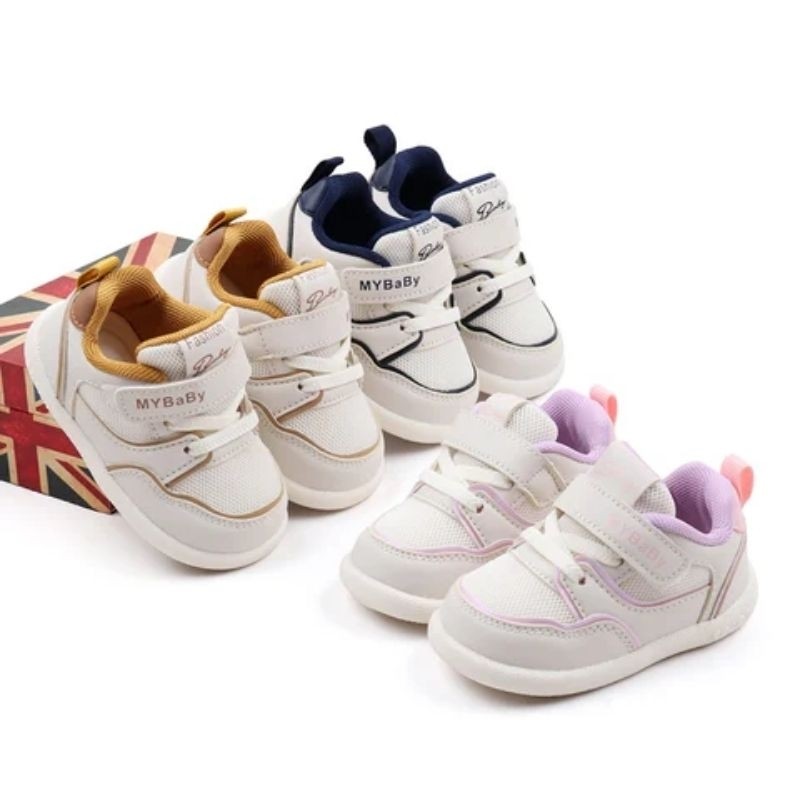 sepatu anak laki laki 2 tahun dan perempuan usia 1-3 tahun sepatu keren stylish   cod anti slipCO