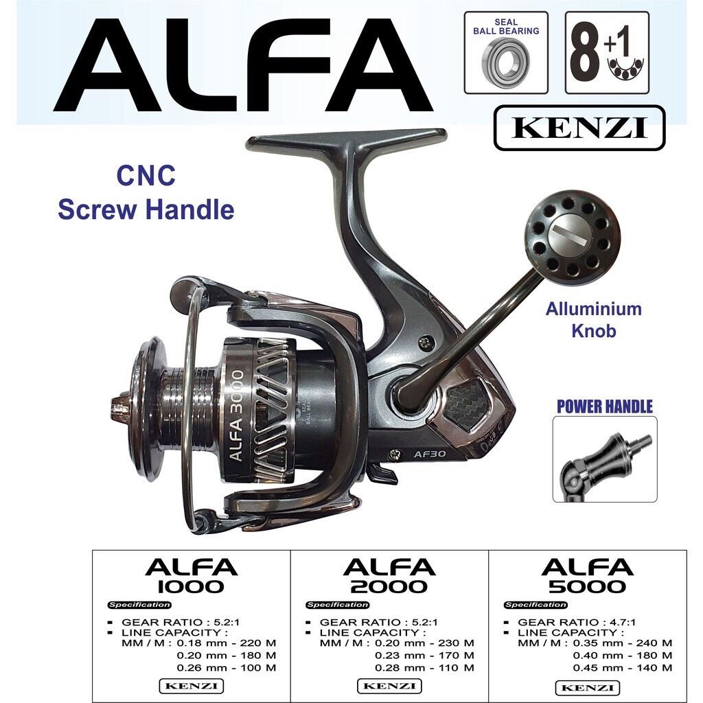 KENZI ALFA REEL 2000