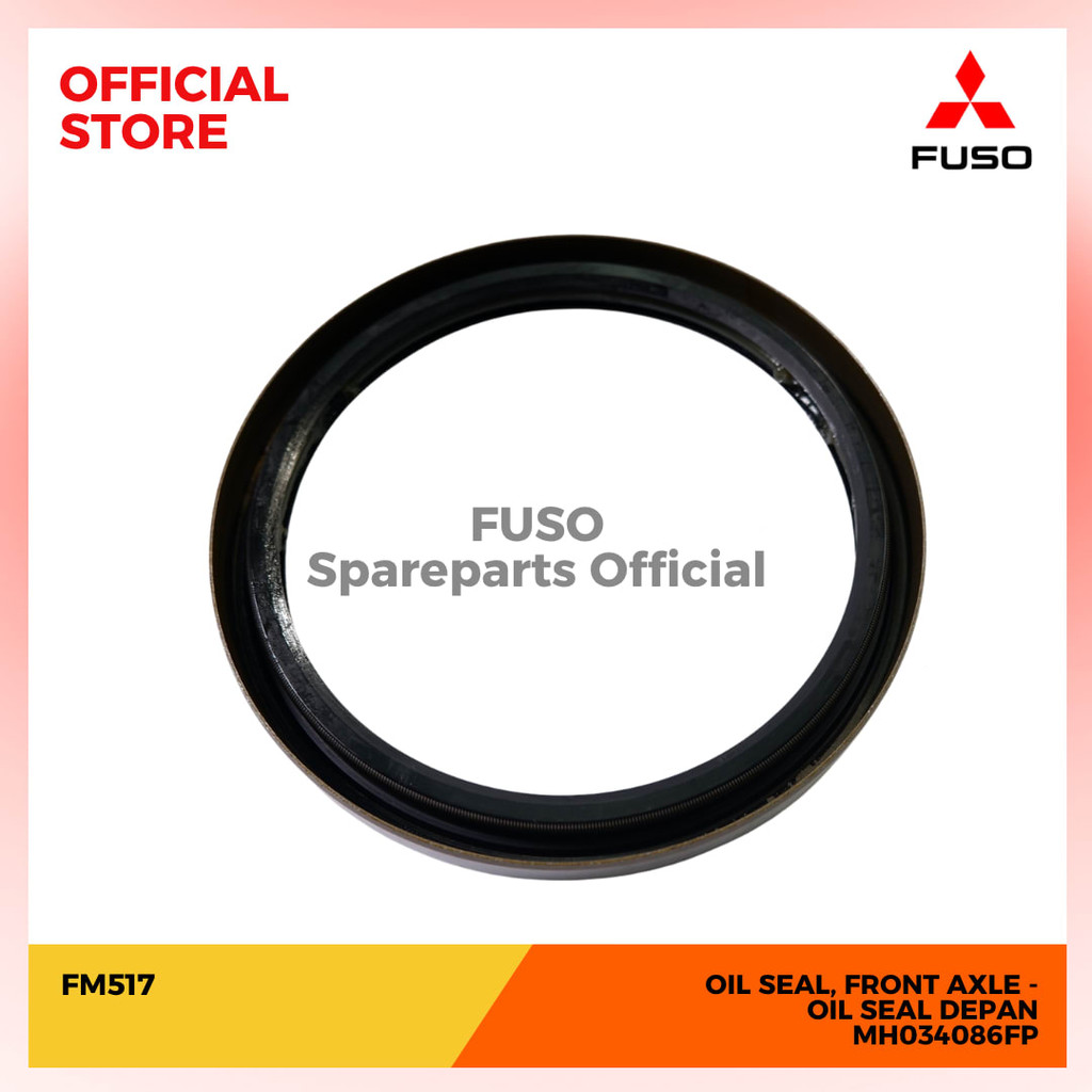 Fuso OIL SEAL, FRONT AXLE Oil Seal Depan - FM517 [MH034086FP] Mitsubishi Fuso