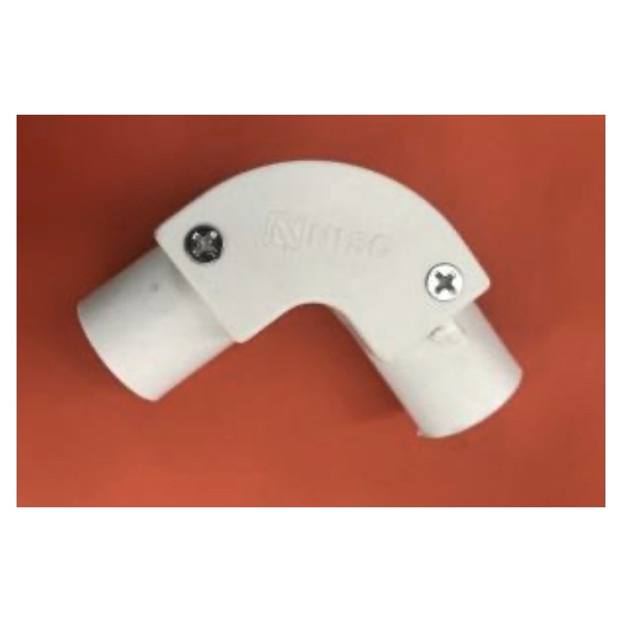 L BOW NISO KNEE NISO 20 MM ELBOW KNEE BAUT SIKU PIPA PVC 20MM PACK