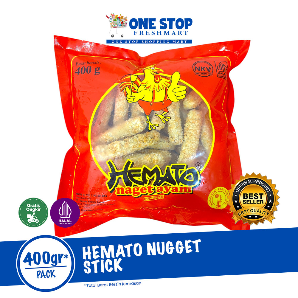 

HEMATO NUGGET STICK 400GR