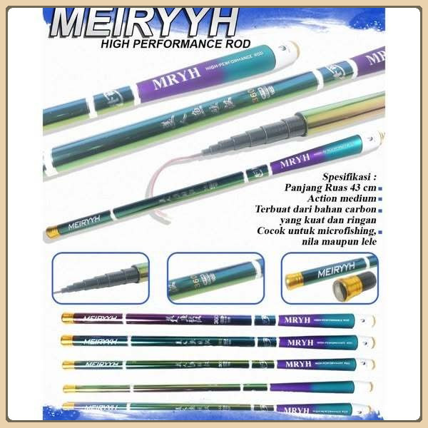 joran tegek meiryyh SUPER RINGAN DAN KUAT