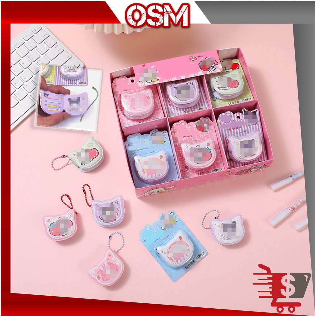 

OSM - S6657 Buku Kecil Model Gantungan Rantai Modern / Buku Catatan Kecil Gantung Lucu / Buku Catatan Kecil dengan Gantungan Rantai / Buku Catatan Kecil Karakter Kartun Imut