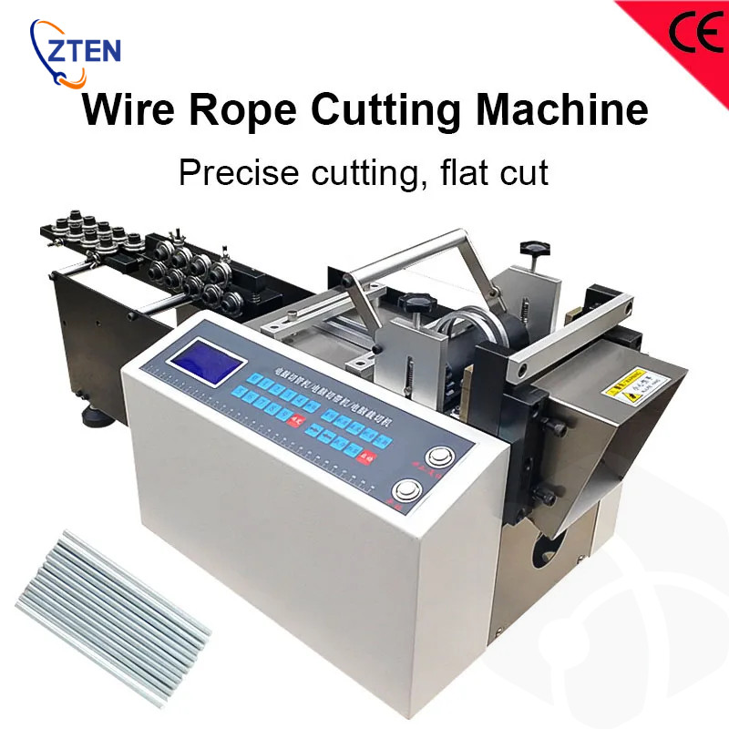 

Automatic Cutting Machine 50-60HZ 30-120pcs/min Metal Wire Rope Iron Steel Copper Aluminum Wire Cutter Cutting Machine
