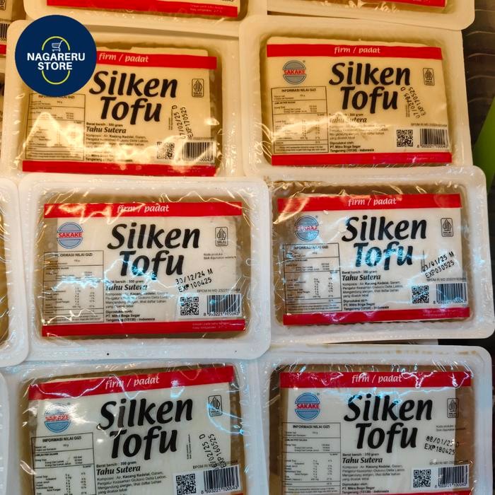 

Sakake silken tofu firm tahu sutra padat 350gr