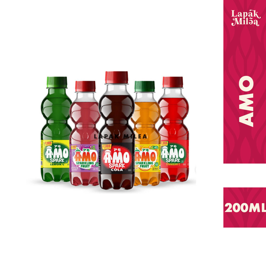 

Amo Sparkling Water Minuman Soda Lokal 200ml