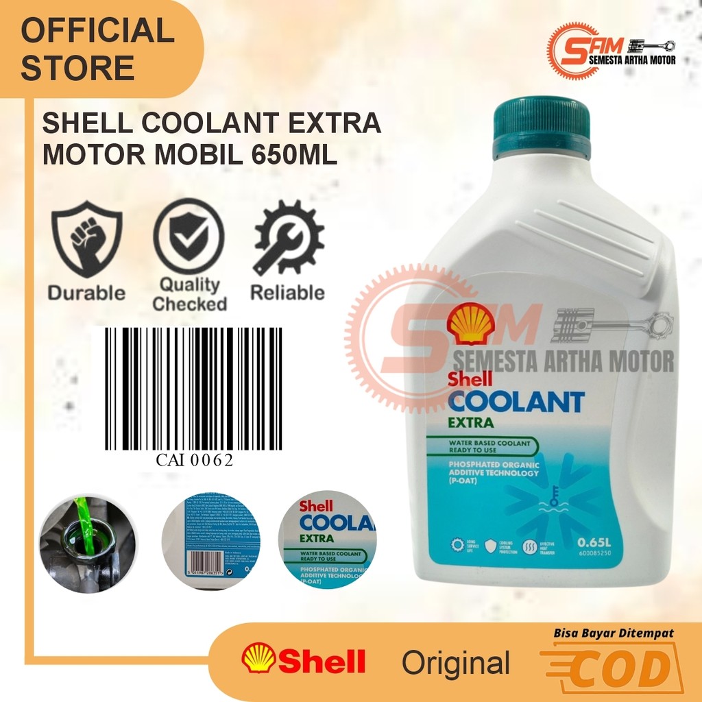 Shell Coolant Extra Longlife Air Radiator Motor Mobil Universal 650ml