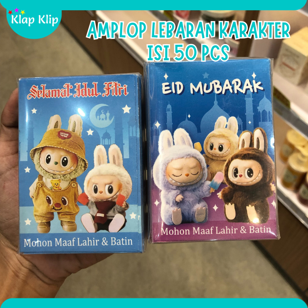 

Amplop Lebaran Karakter 1 Kotak Isi 50pcs