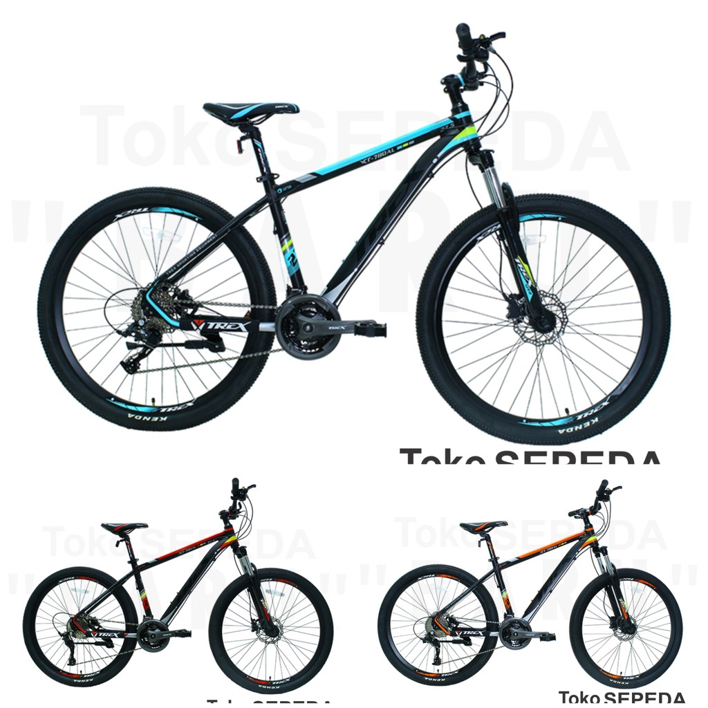 TB - Sepeda MTB TREX XT-780 Alloy Hydraulic 27S Ukuran 27,5 Inch
