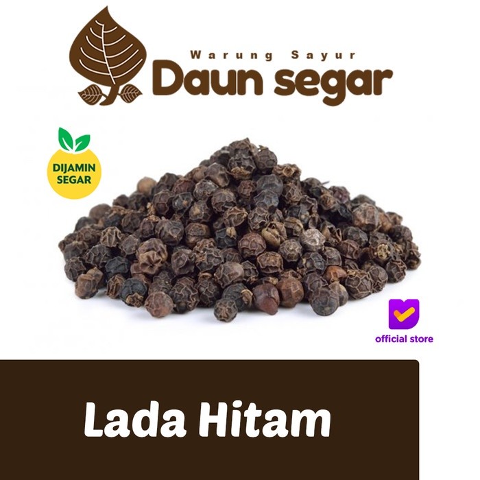 

Lada Hitam bumbum dapur rempah rempah sayuran segar bahan masakan sayur tangerang selatan daun segar premium