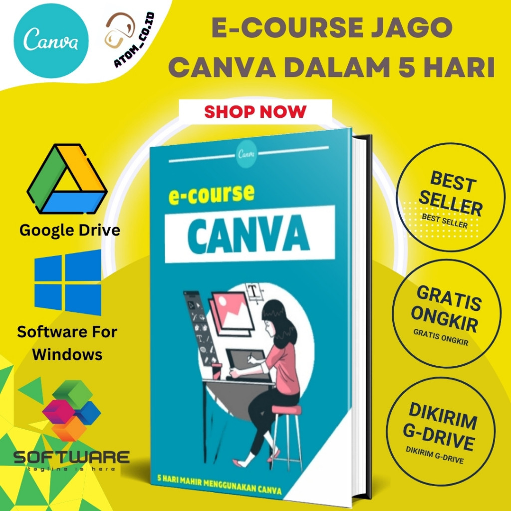 [CCC] JAGO CANVA DALAM 5 HARI - Mahir Buat Konten Apapun Pakai Canva