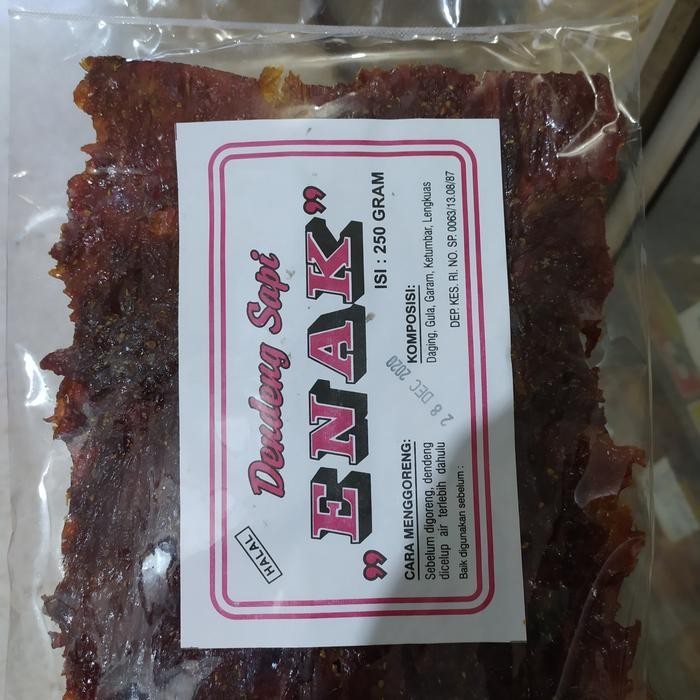 

Hot Produk Dendeng Sapi cap Enak Oleh oleh khas Semarang. Terbaik dan Terlaris