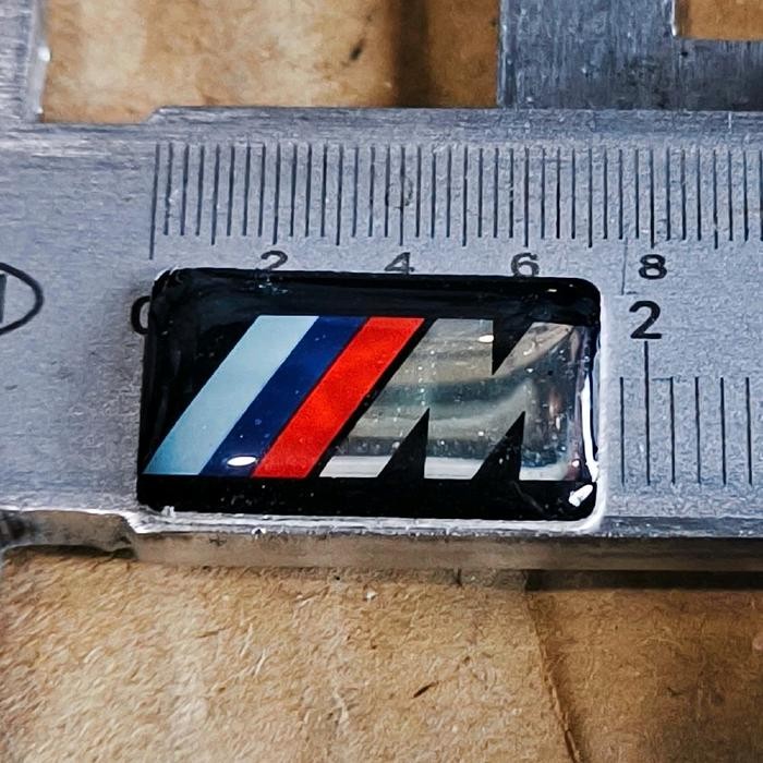 BMW Emblem sticker stiker Mpower Mtech M3 logo stir velg