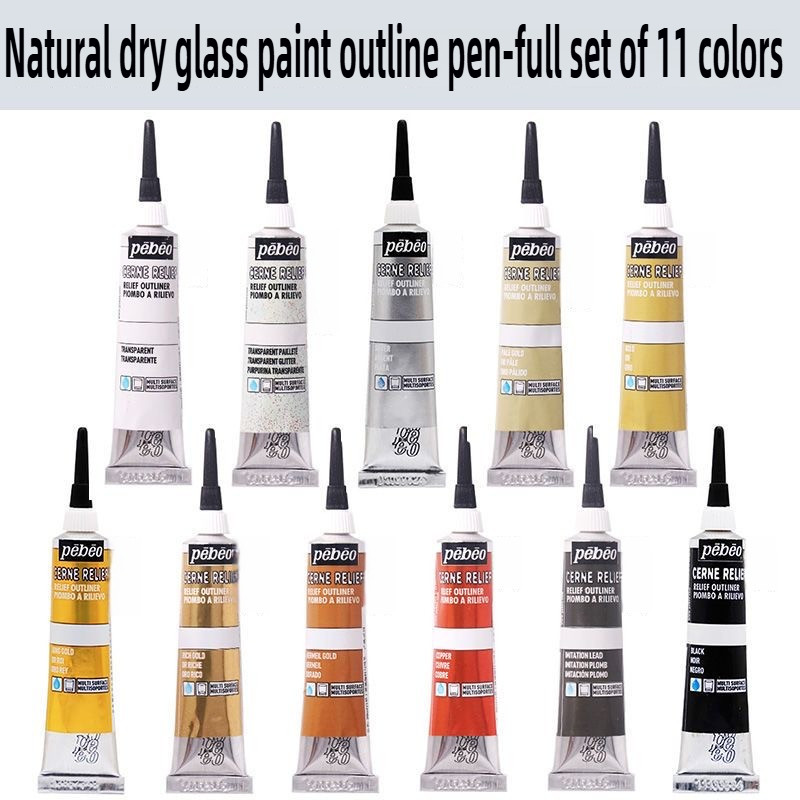 

PEBEO Acrylic Paint 20ML for Wood/Canvas/Fabric Painting Glass Pigments Waterproof Acrylic Paint Tube School Art Supplies