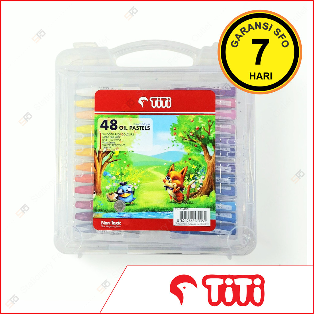 

Crayon Oil Pastel Titi isi 48 - SFO Semarang Official