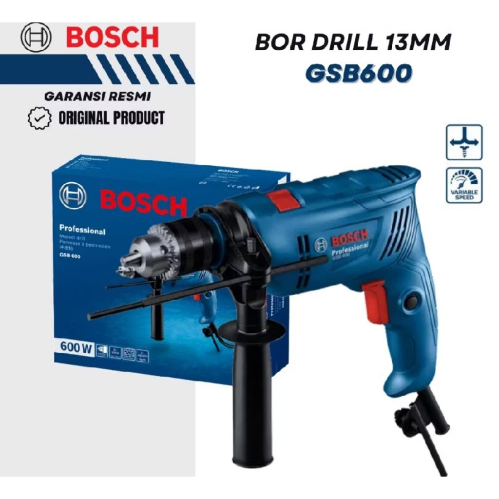 BOSCH IMPACT DRILL BOR IMPACT BOSCH ORIGINAL ASLI PRODUK