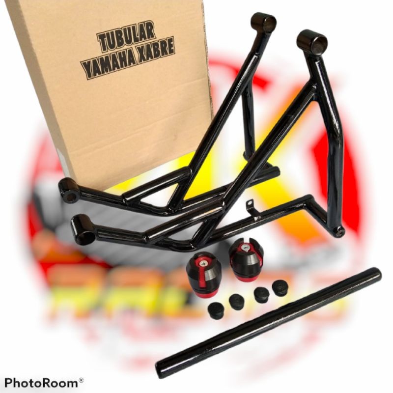 TUBULAR XABRE CRASHBAR XABRE TUBULAR YAMAHA XABRE CRASHBAR YAMAHA XABRE JALU SLIDER AGNA
