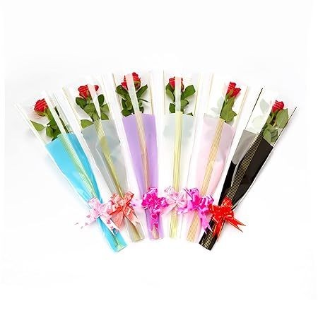 TANPA BUNGA 1 Lembar Cellophane Single Gold Stripped / Cellophane Single / Cellophane Garis Emas / C