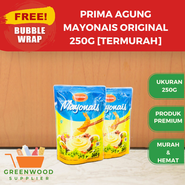 

Prima Agung Mayonaise Original mayones 250G