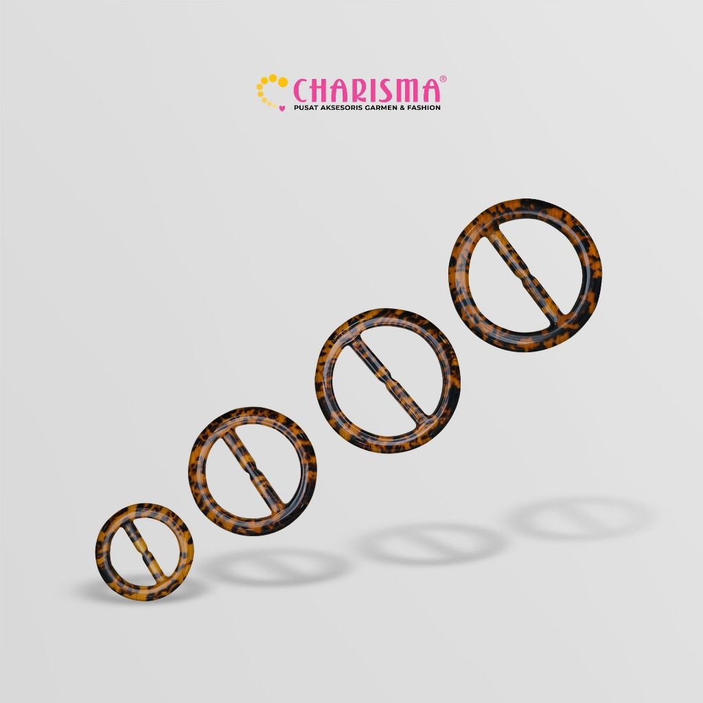 Charisma Kepala Gesper Bulat KG.006 Bulat - Charisma Kepala Ikat Pinggang Corak / Belt Kepala Gesper