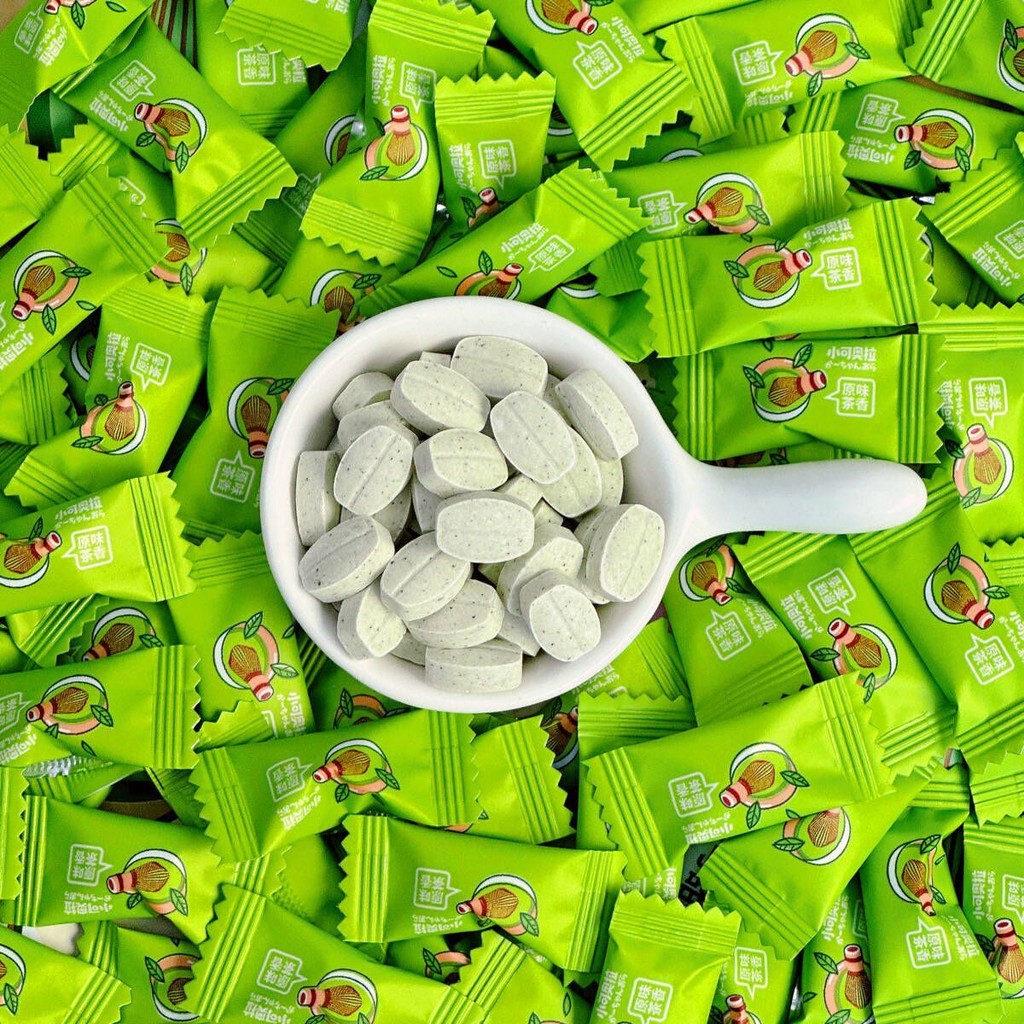 

Permen Susu Matcha Kopi Xiaokeola Rasa Asli Permen Buah Susu Kering Multi-rasa Camilan Penampilan Tinggi Selebriti Internet