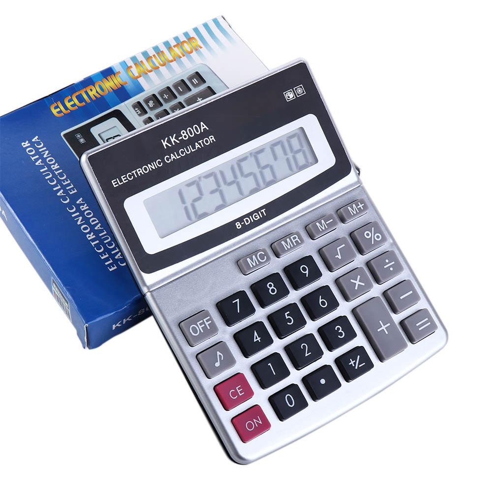 

KK-800A 8 Digits Display Small Size Arithmetic Electronic Calculator Calculator Calculating Machine Calculadora