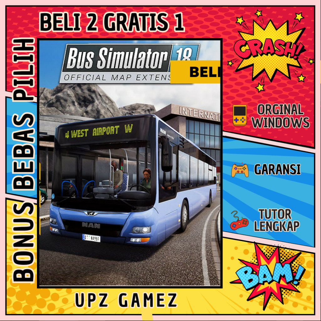 BUS SIMULATOR 18 - GAME PC / GAME LAPTOP