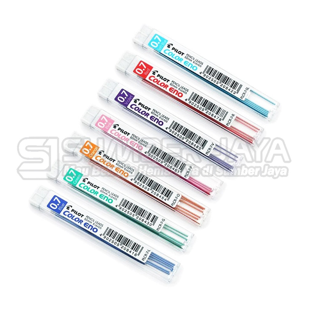 

Refill Isi Pensil Pilot Color ENO 07 PLCR7 Isi Pensil Mekanik HCR-197 ENO 07 Color