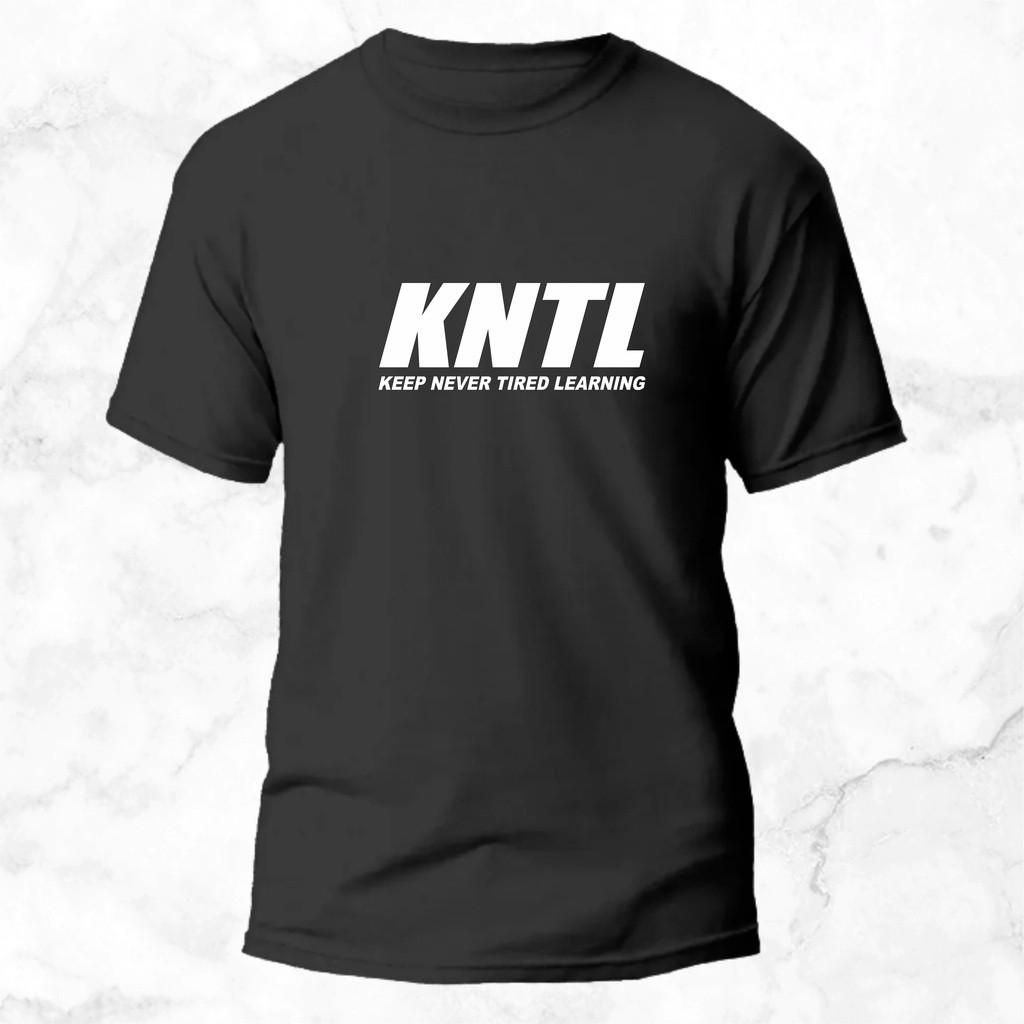 T.SHIRT KOAS CASUAL KNTL LOGO PUTIH