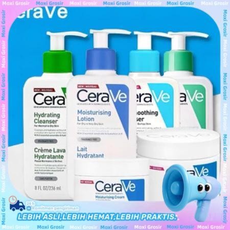 Cerave All Variant / Cerave Foaming / Cerave Hydrating / Cerave SA Smoothing / Cerave Moisturizing L
