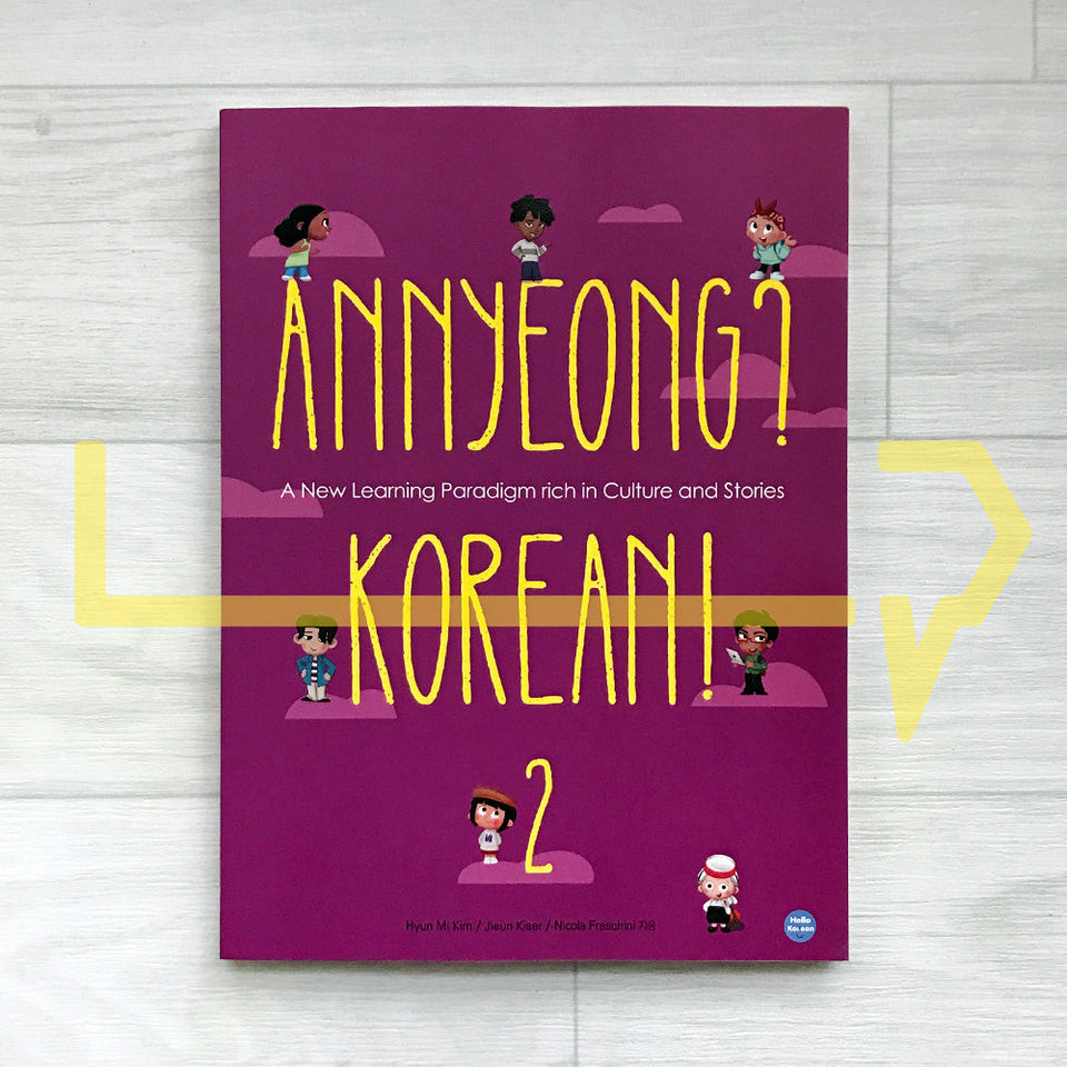 Annyeong? Korean Volume 2 Textbook. Bahasa Korea