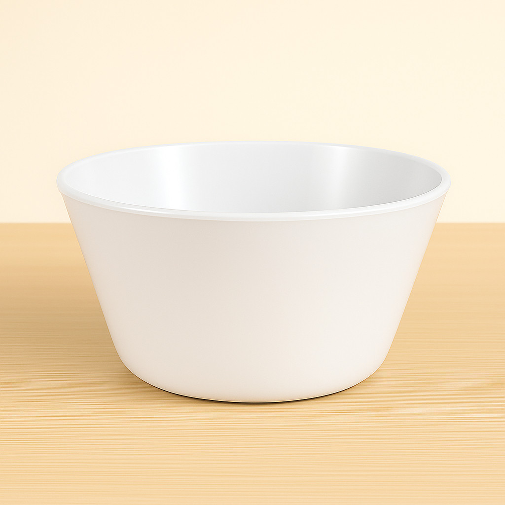 [12 PCS] KOBOKAN TEBAL GRATIS BUBBLE SEMI MELAMIN MANGKOK