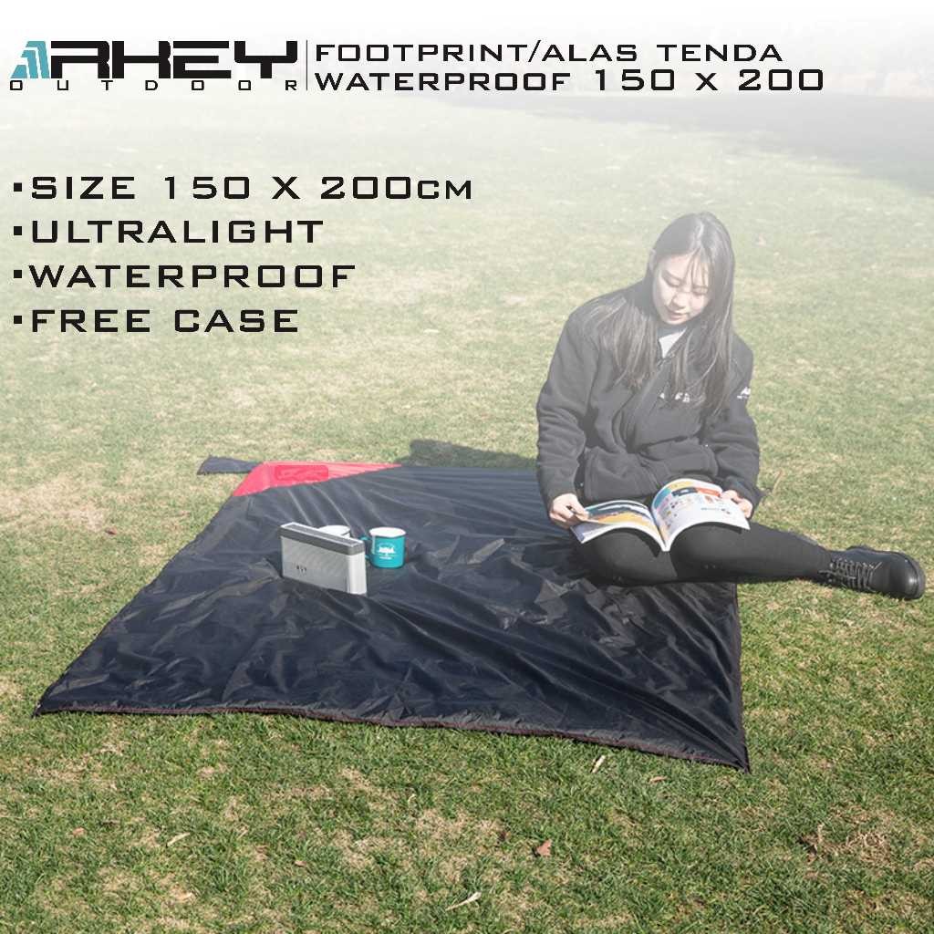 Footprint tenda 150x200 - alas tenda untuk camping - footprint alas tenda - alas tenda waterproof - 