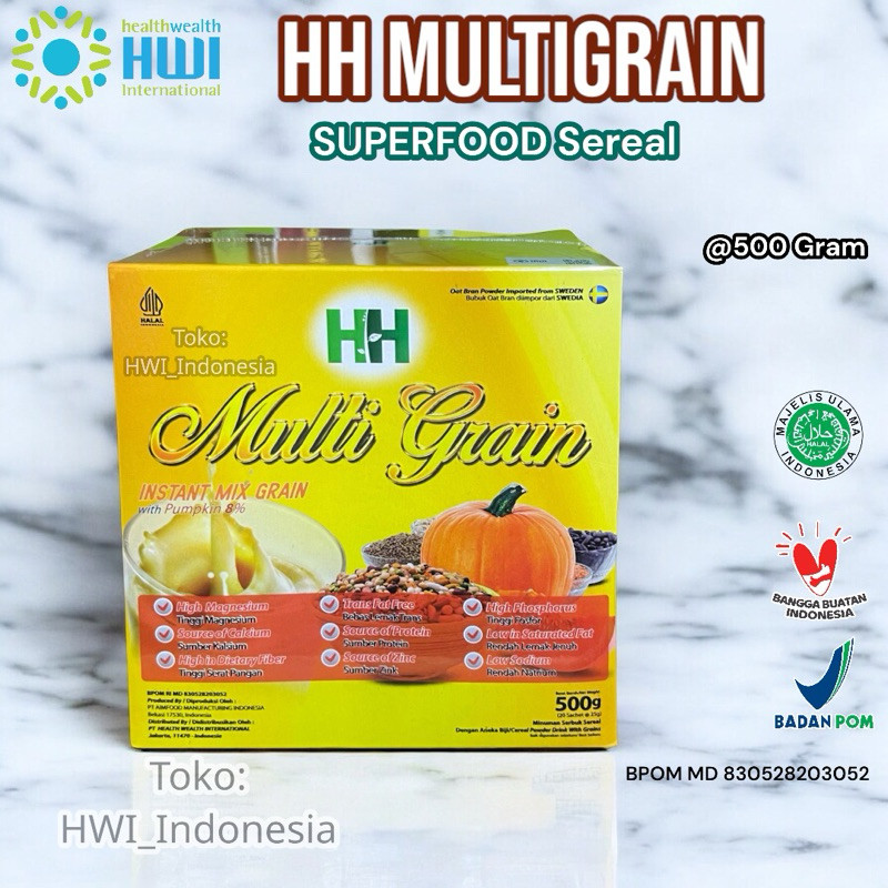 

(Rahmat) HH multigrain 1 box PRODUK HWI