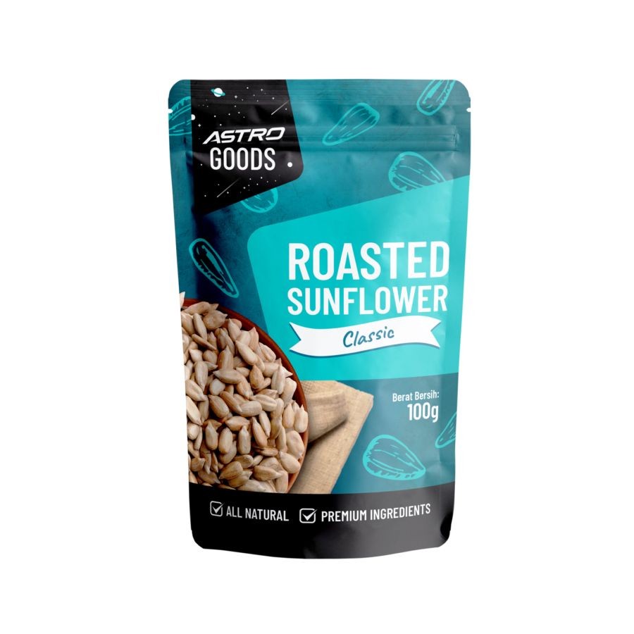 

Roasted Sunflower Seeds Classic Astro Goods 100gram